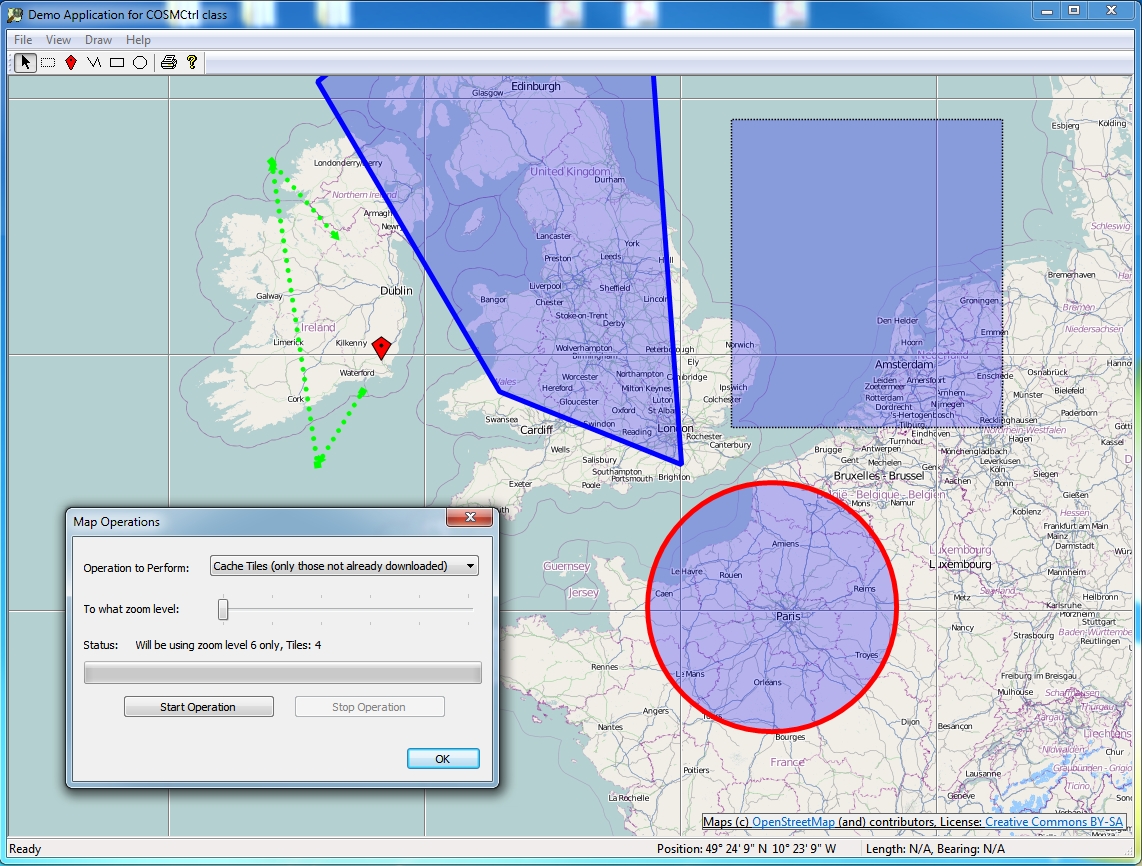 COSMCtrl Demo Application